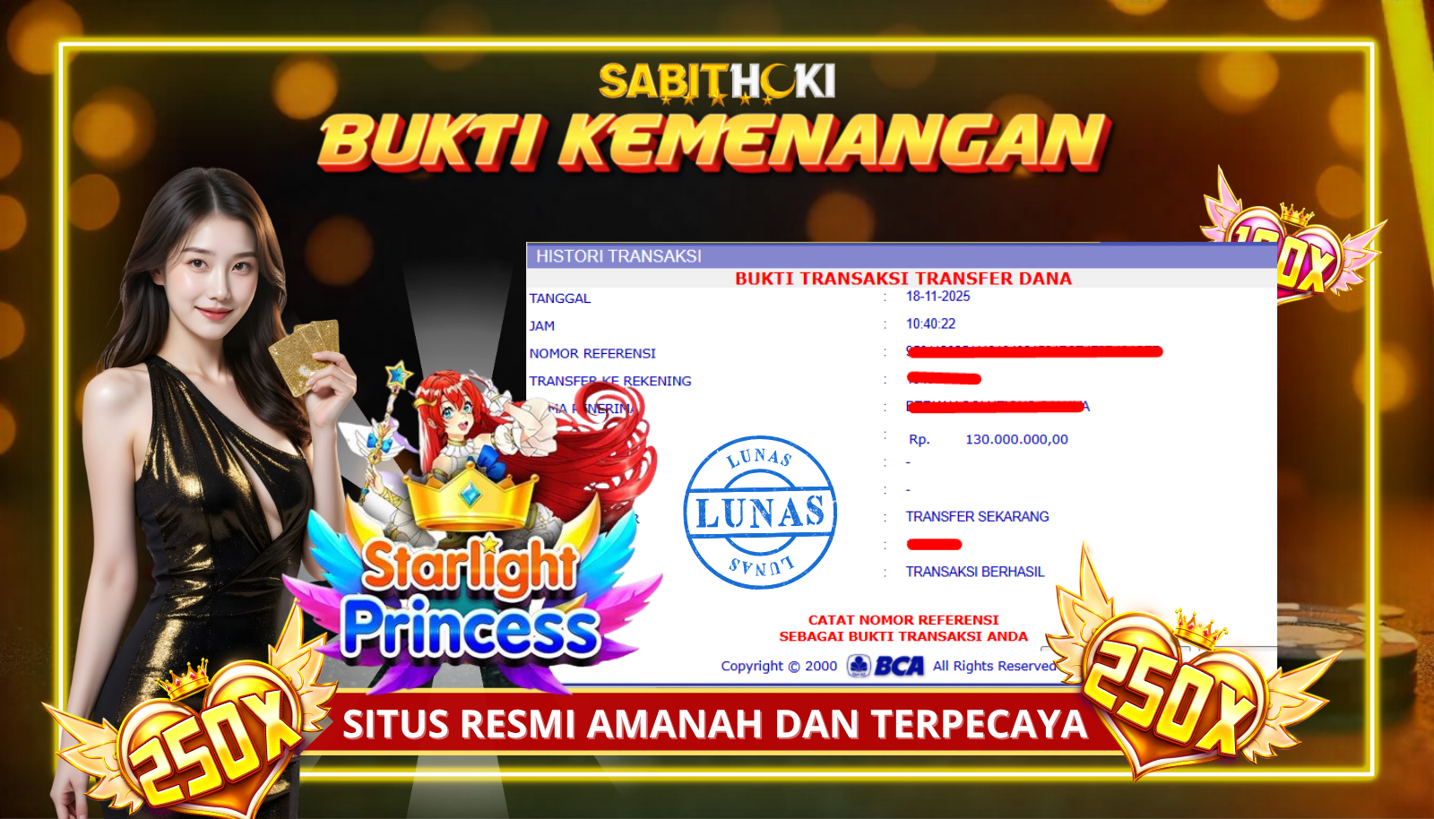 SELAMAT KEPADA MEMBER SETIA SABITHOKI BERHASIL JACKPOT DI PERMAINAN SLOT Wild bandito